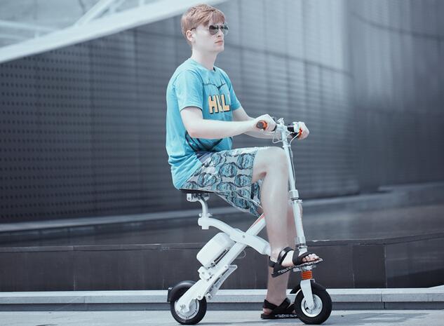 Undoubtedly, Benedict's lifestyle is rather enviable and you can begin your different lifestyle with Airwheel electric powered bicycles.